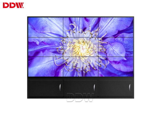 Digital Bezel Less DDW LCD Video Wall Display With Video Matrix Processor