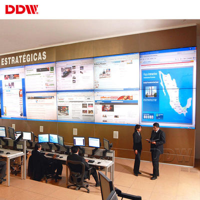 49 Inch 3.5mm Multi Touch Wall Display , Store Advertising Interactive Video Display With Camera