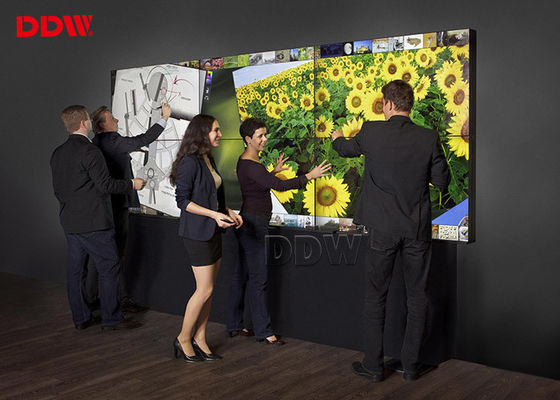 46 Inch Interactive Video Wall HD LCD Advertising Digital Signage 1920x1080