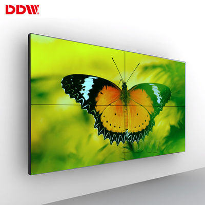 Open Source Control Room Video Wall , 1.7 mm Splice Screen Surveillance LCD Video Wall Display