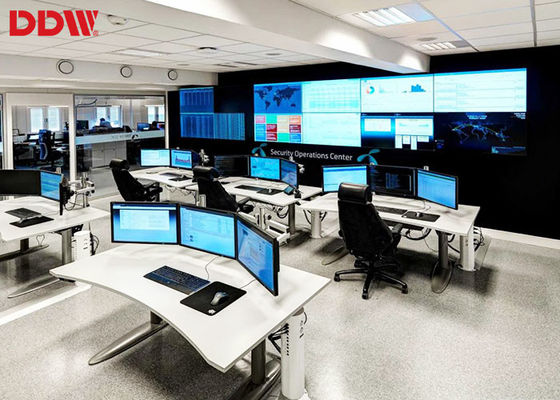 Anti Glare Conference Room Video Wall , Ultra Thin Video Wall Monitors