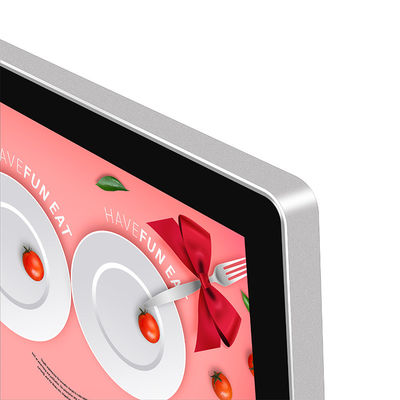 22 inch Digital Signage Screens Sd Card Or Usb Port , Touch Screen Monitor Totem Display DDW-AD2201W