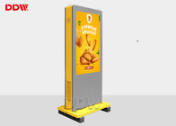 AR glass Outdoor 70 inch LCD Digital Signage Kiosk for subway , airports DDW-AD7001S