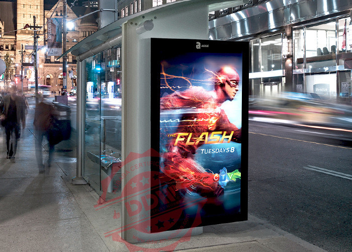 FHD Screen 65'' Outdoor Digital Signage Android OS Network WIFI Control DDW-AD6501SNO