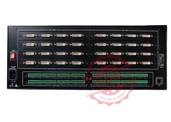 Curved Multi 4k Video Wall Processor Large Screen Image Freeze RS232 / IP Control