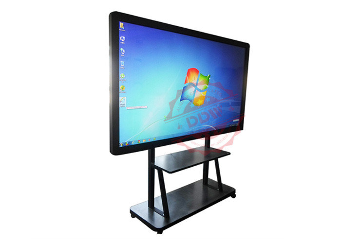 Embedded into 10 dots touch wall interactive Digital Signage Totem , advertising kiosks display shockproof