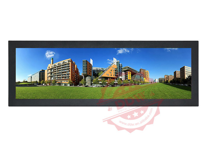 38 inch wall mounting FHD stretch bar lcd display with ultra wide lcd panel