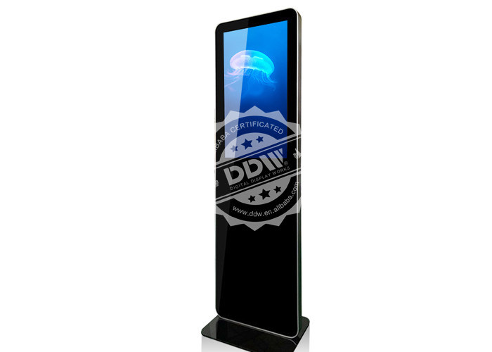 High brightness 43 inch touch screen interactive digital signage 0.4845 X 0.4845 Pixel Pitch