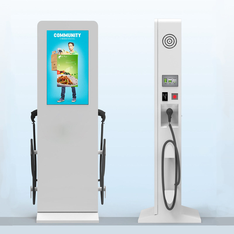 43 Inch high brightness LCD Module 1500nits brightness Floor Stand Digital Signage Totem