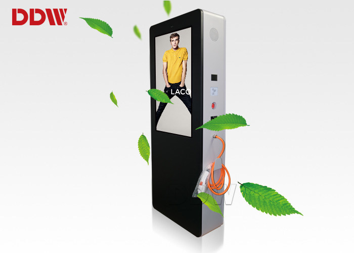 500 Nits Screen Electric Car Power Stations Digital Signage1920x1080 ISO900 Multiple Charge Interface DDW-AD4901SNOC