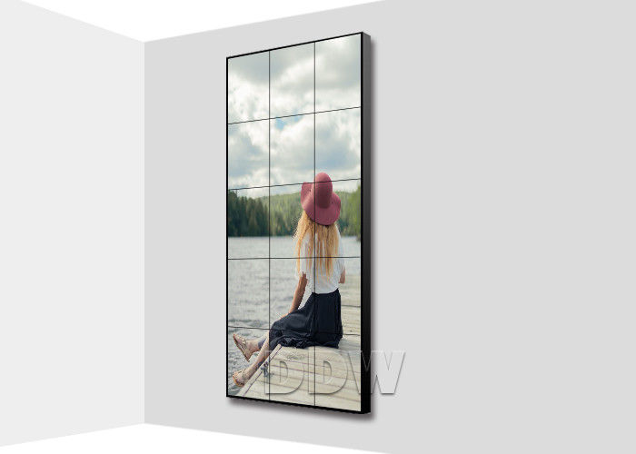 HD Resolution LCD Video Wall Lightweight Wall Monitor Display Super Narrow Bezel