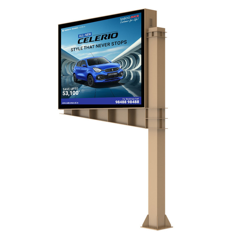 Easy installation 8000nits IP65 p6 digital display led screen billboard outdoor advertising