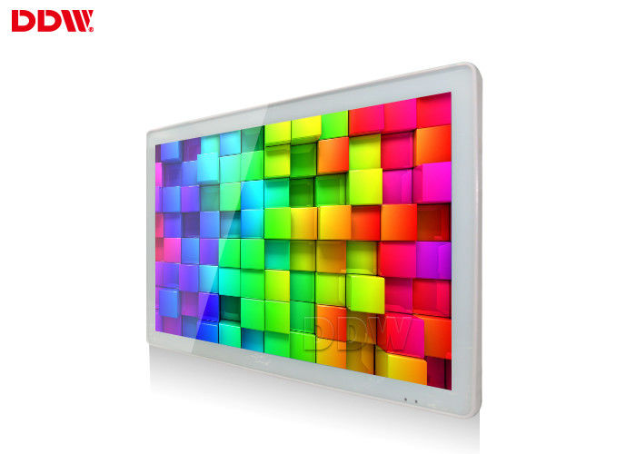 55 Inch Interactive Wall Mounted Advertising Display Fhd 1920x1080 Indoor Application