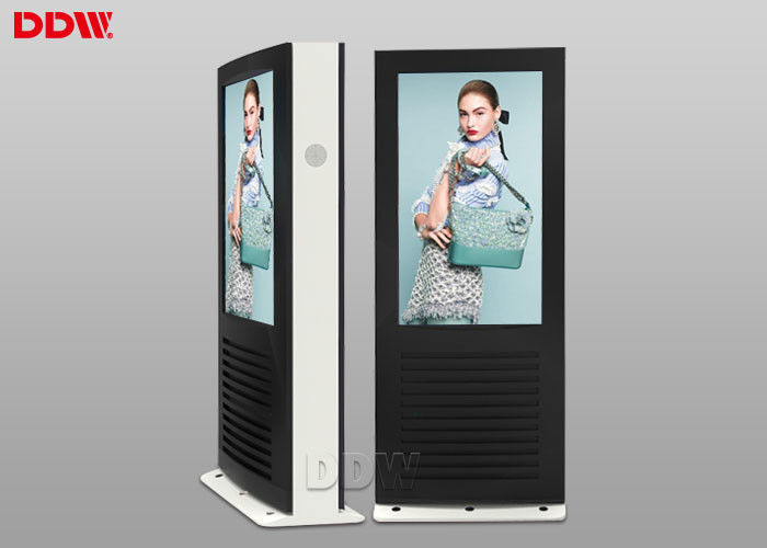 Wifi / 3G 55'' Digital Signage Display Touch Screen High Brightness 2000nits