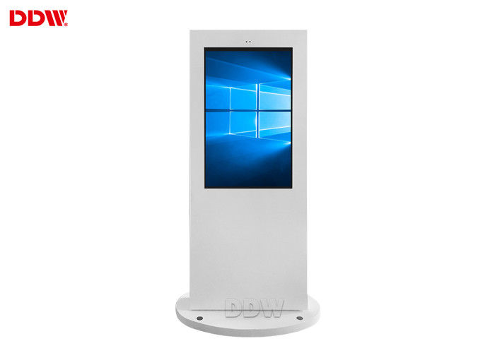 Lcd Advertising Kiosk Outdoor Digital Signage AC100 ~ 240V customized Frame DDW-AD4201SNO