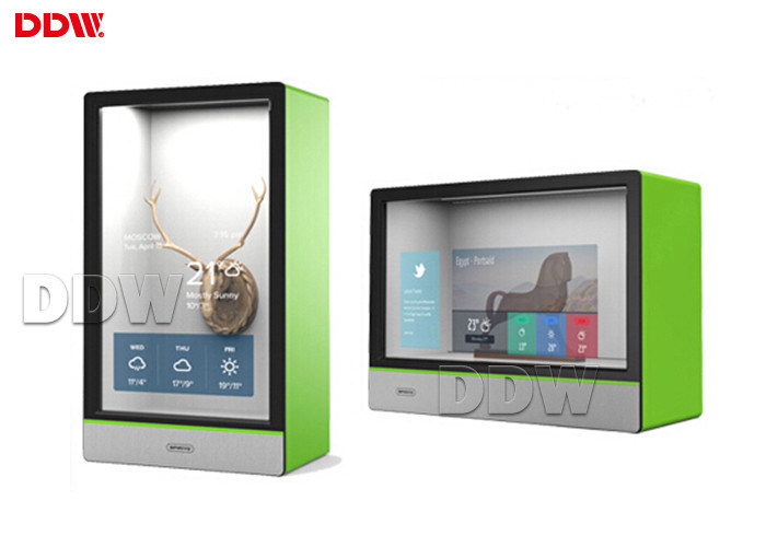 DDW-ADTS8601 Transparent LCD Display Digital Signage 1500cd/m2 Brightness For Retail Store