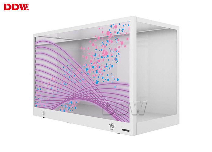 High quality 32 inch transparent digital signage transparent lcd monitor for retail store