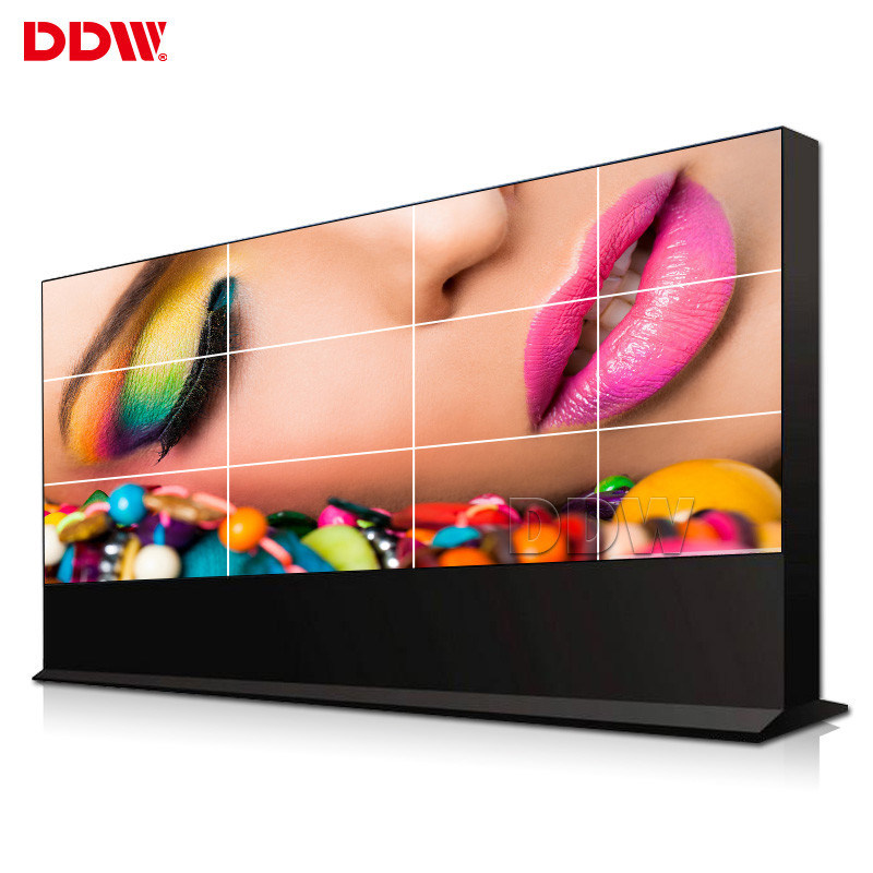 Narrow Bezel DDW LCD Video Wall Monitor Ultra Thin 8 Bit 16M Color Support Variety Signal Ports