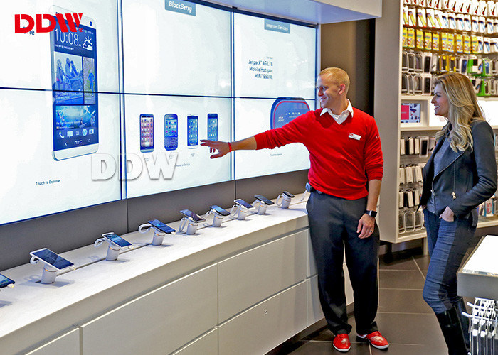 Motion Sensor 55 Interactive Video Wall HD Physical Resolution 1920*1080 LED Backlight