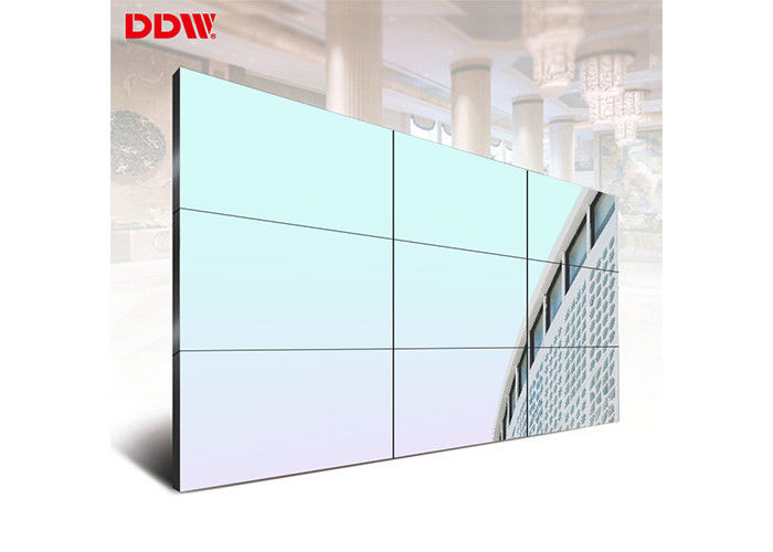 3x3 Standalone Seamless LCD Screens , Bezel Less Video Wall 55 Inch