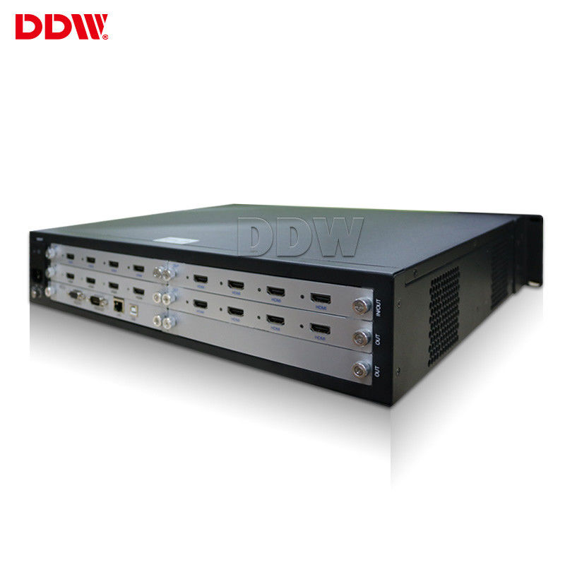 Rental Business 4k Video Wall Controller 4x4 , 70 Meters Video Display Controller